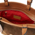 Glacette - Suede leather bucket bag